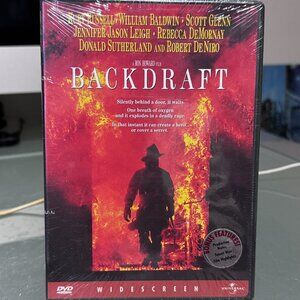 🔥 Backdraft DVD – Explosive Firefighter Action - New in Original Packaging🔥